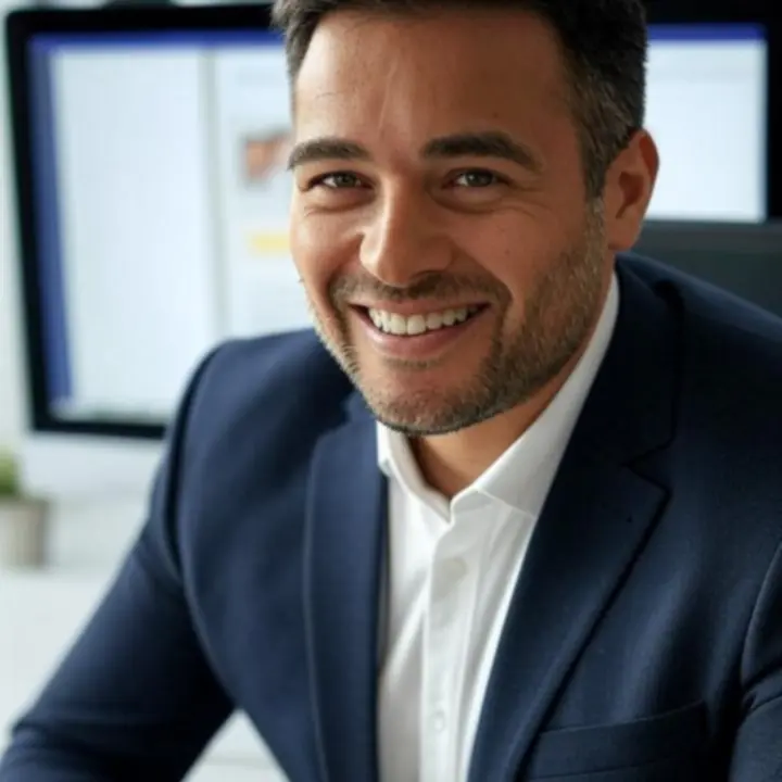 Konsultant działu wsparcia Energonya odpowiadający na opinię klienta online