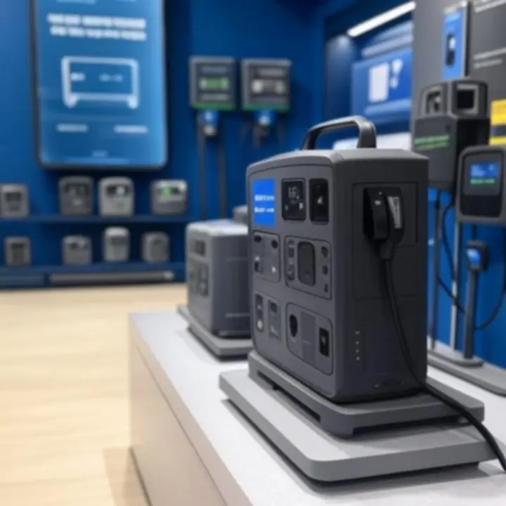 Sklep internetowy ze stacjami ładowania i nowoczesnymi rozwiązaniami energetycznymi