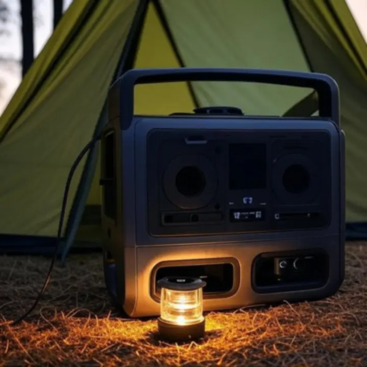 Przenośna stacja zasilania używana w terenie