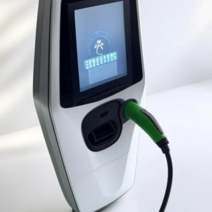 Topowa ładowarka EV Energonya zamontowana na ścianie garażu